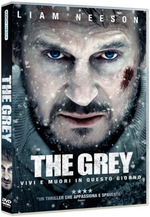 Locandina italiana DVD e BLU RAY The Grey 
